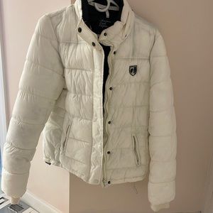 Worn once American eagle puffer